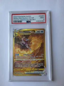 Pokemon Crown Zenith PSA 9 Full Art Origin Forme Dialga/Palkia VSTAR GG67/68 - Image 4