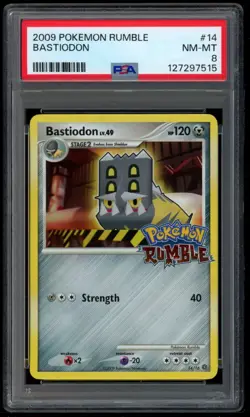 Bastiodon 14/16 PSA 8 - POKEMON RUMBLE - POKEMON CARD - Image 1