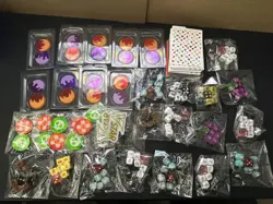 Pokemon ETB Dice & Damage Counters Markers Job Lot Bundle Bulk TCG Accessories - Image 1