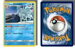 Alolan Ninetales 028/147 Holo Miscellaneous Cards & Products Pokemon NM - Image 3