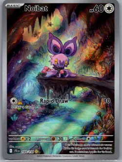 Noibat 169/159 Illustration Rare Journey Together Pokemon Near Mint - Image 1