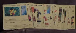 Pokemon 3D Gold Fan Art 55 cards Lot🖼NM - Image 5
