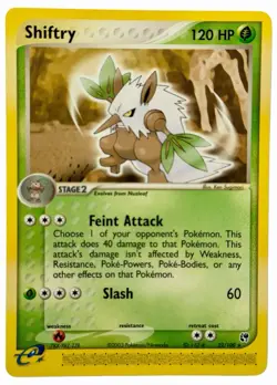Shiftry - 22/100 EX Sandstorm 2003 - E Reader - Pokemon TCG - NM - Image 1