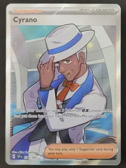 Cyrano 230/191 Ultra Rare Surging Sparks Pokemon TCG - Image 1