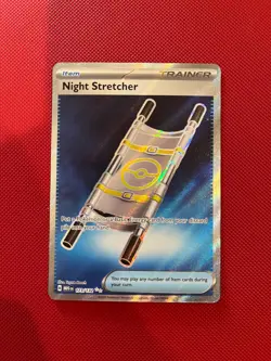 Night Stretcher 173/132 Ultra Rare Mega Evolution Pokemon Holo Near Mint - Image 1