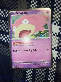 Pokemon TCG Mega Evolution Promo 086 Slowpoke Pitch Black - Image 1