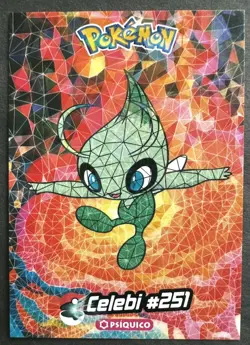 CELEBI - POKEMON JOHTO CRYSTAL CARD COLLECTION LEGENDARY CCG ICE HOLO - Image 1