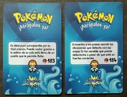 MARILL X AZUMARILL LOT - POKEMON JOHTO COLLECTOONS POKEDEX CCG CARDS - Image 2