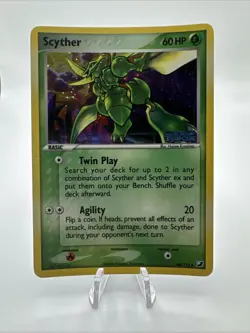 Pokemon TCG Scyther 46/115 Unseen Forces Reverse Holo Uncommon 60 HP - Image 1