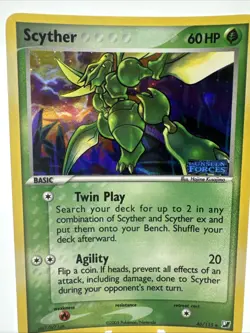 Pokemon TCG Scyther 46/115 Unseen Forces Reverse Holo Uncommon 60 HP - Image 3