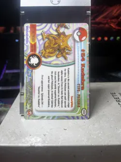Topps Pokemon TV Animation Vending Sticker Holo RARE #64 Kadabra - Image 3