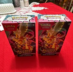 Pokemon TCG Mega Evolution Ascended Heroes Booster Box Bundle Lot 2 English - Image 1