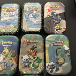 Pokemon TCG Collectible Mini Tins Empty Lot Of 12! Free Shipping! - Image 3