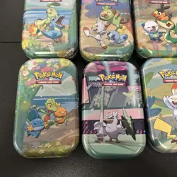 Pokemon TCG Collectible Mini Tins Empty Lot Of 12! Free Shipping! - Image 5