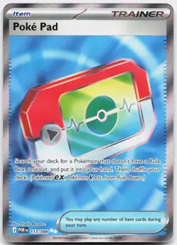 Poke Pad 113/088 Ultra Rare Perfect Order Pokemon Holo Near Mint - Image 1