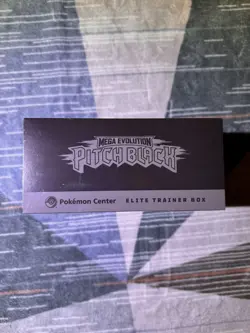 Pokemon Pitch Black Pokemon Center Elite Trainer Box ETB in hand - Image 2