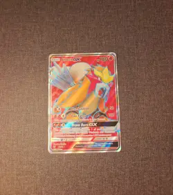 Entei GX 71 (Full Art) Shining Legends Pokemon 71/73 NM TCG - Image 2