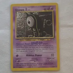 Pokemon TCG Unown [A] 33/75 Neo Discovery Rare Regular Unlimited LP Vintage - Image 1