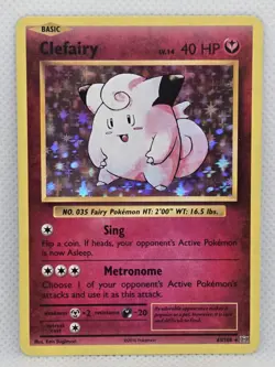 (2) Clefairy 63/108 XY Evolutions Holo Pokemon Card - NM - US Seller - Image 1
