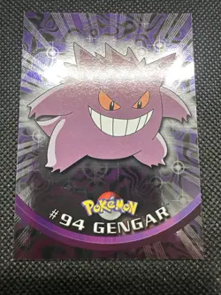 Pokemon Topps #94 Gengar HOLO - Image 3