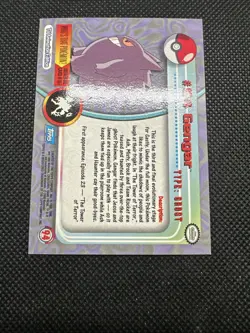 Pokemon Topps #94 Gengar HOLO - Image 5