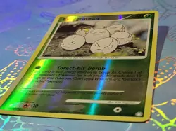 Exeggcute 82/123 Mysterious Treasures Reverse Holo Pokemon Card LP - Image 3