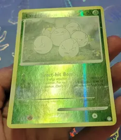 Exeggcute 82/123 Mysterious Treasures Reverse Holo Pokemon Card LP - Image 4