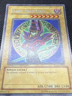 Yu-Gi-Oh TCG Dark Magician Limited Edition Secret Rare Holo Card FL1-EN002 - Image 4