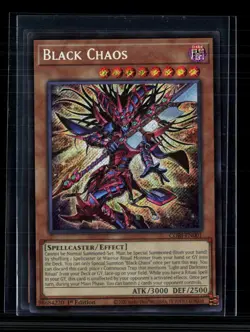 Yu-Gi-Oh! Black Chaos Chaos Origins Secret Rare • CORI-EN001 1st Edition - Image 1