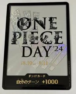 DON !! White Background Premium Card Collection ONE PIECE DAY 24 Japanese NM - Image 1