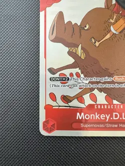 Monkey D Luffy P-001 Gift Collection 2023 One Piece Card NM - Image 5