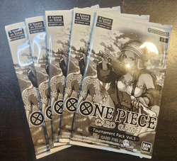 One Piece TCG Card Game - Tournament Pack Vol.3 - Sealed x 5 - Image 1