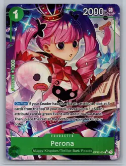 Perona [Alternate Art] OP12-034 One Piece Legacy Of The Master - Image 1