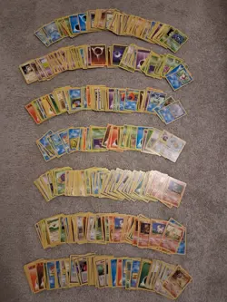 500+ 1999 Pokemon Base Set & RARE 1996 Pocket Monster Japanese Cards Lot - Image 3