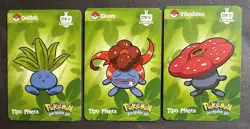 ODDISH X GLOOM X VILEPLUME LOT - POKEMON KANTO DKV COLLECTIONS CCG CARDS - Image 1