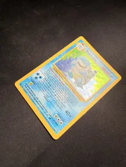 Pokemon Blastoise 2/102 Holo Rare Base Set 1999 100 HP Card Wizards of Coast-LP - Image 3