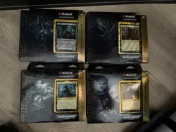 MTG Set of 4 Beyond Warhammer 40K Collectors Edition Commander Decks - Image 1