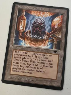 Magic the Gathering MTG Antiquities Urza's Power Plant (ROCK) LP (Beta Bob) - Image 1