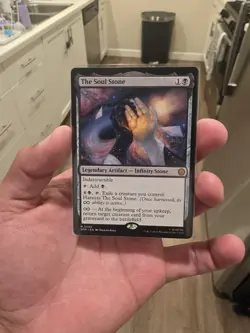 Wizards of the Coast MTG Marvel's Spider-Man The Soul Stone 0066 Mythic Black EN - Image 2