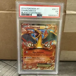 Charizard EX XY17 Black Star Promo 2014 Pokemon TCG Card PLAYED - Image 1
