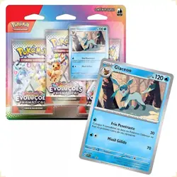 Pokemon TCG Prismatic Evolutions Triple Pack 3 Blister Set Portuguese 9 packs - Image 3