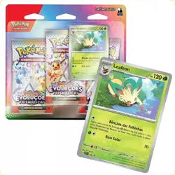 Pokemon TCG Prismatic Evolutions Triple Pack 3 Blister Set Portuguese 9 packs - Image 5