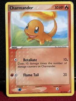 Pokemon TCG Charmander Ex Crystal Guardians Pokemon Promos 48/100 - Image 1
