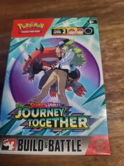 Pokemon TCG Scarlet & Violet—Journey Together Build & Battle Kit 40 Cards ENG - Image 1