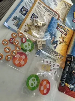 Pokemon TCG HGSS Deck Boxes Trainer Kit, Damage Counters, Dice Mixed Lot! - Open - Image 2