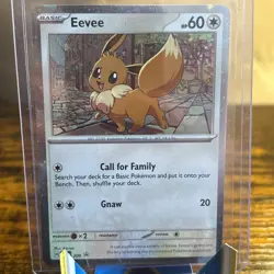 Eevee SVP 200 Cosmos Holo Black Star Promo Pokemon TCG Near Mint+ - Image 1
