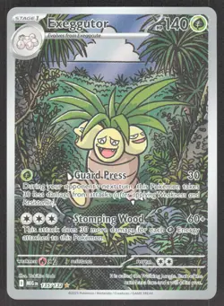 2025 Mega Evolution Series - Mega Evolution Exeggutor Illustration Rare #135 - Image 1