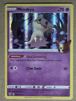 Mimikyu 081/189 Holo Promo Trick or Trade BOOster Pokemon 2022 - Image 1