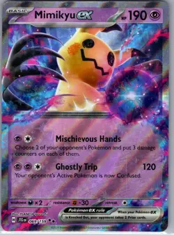 Mimikyu ex 069/159 Double Rare Journey Together Pokemon Holo Near Mint - Image 1