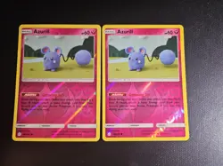 Azurill 146/236 Reverse Holo Cosmic Eclipse Pokemon - Image 3